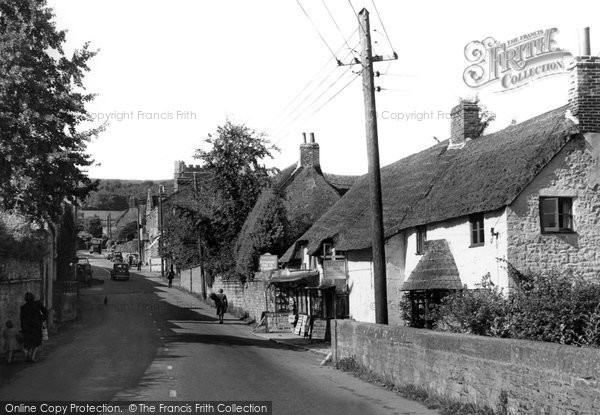 Photo of Chideock, The Village c.1950
