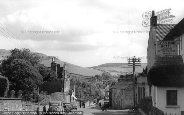 Photo of Chideock, The Village c.1955