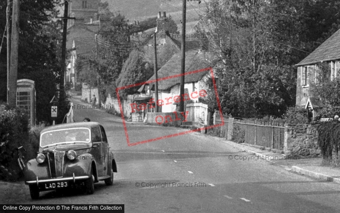 Photo of Chideock, The Village c.1955