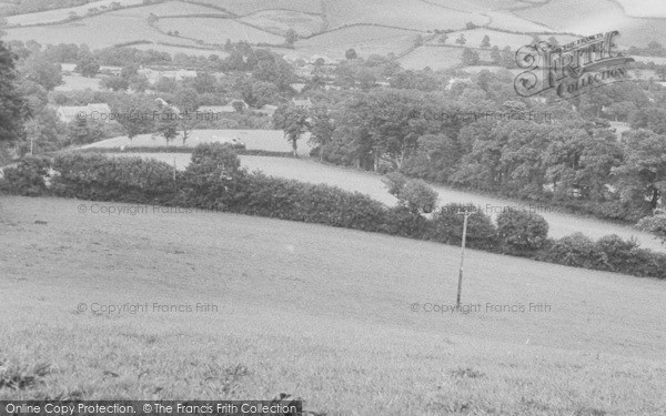 Photo of Chideock, View From Charmouth Road c.1955