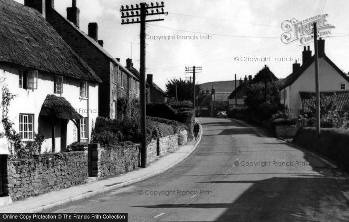 Photo of Chideock, Village c.1955
