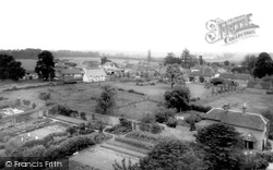 View From The Church Tower c.1965, Chieveley