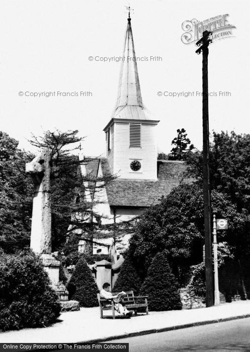 Photo of Chigwell, Church And War Memorial c.1960