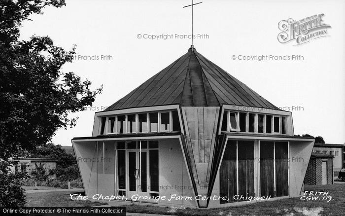 Photo of Chigwell, Grange Farm Centre, Chapel c.1960