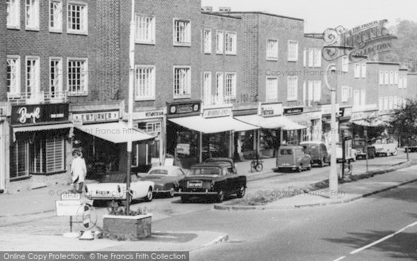 Photo of Chigwell, High Road Shops c.1965 - Francis Frith