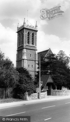 All Saints Church c.1965, Chigwell Row