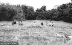 Camp Fire Circle, Girl Guides Camping Field c.1965, Chigwell Row