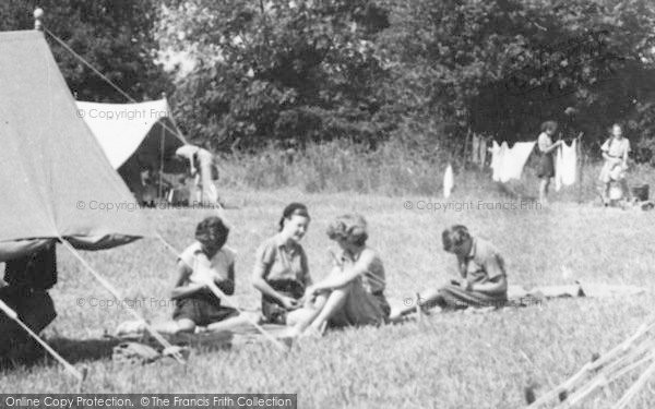 Photo of Chigwell Row, Girl Guides c.1955