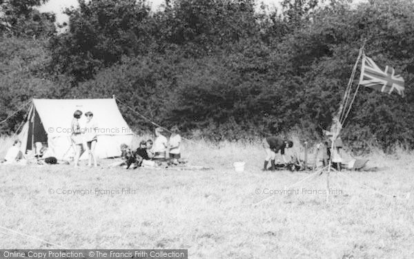 Photo of Chigwell Row, Girl Guides Camping c.1965