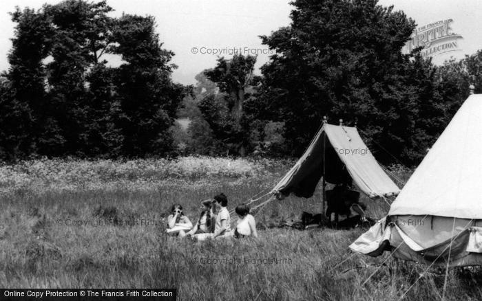 Photo of Chigwell Row, Girl Guides Camping c.1965