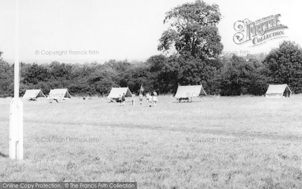 Photo of Chigwell Row, Girl Guides Camping Field c.1965