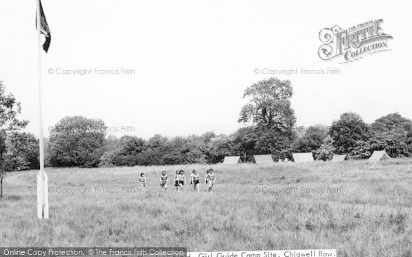 Photo of Chigwell Row, Girl Guides Camping Field c.1965