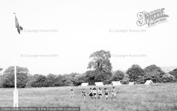 Photo of Chigwell Row, Girl Guides Camping Field c.1965