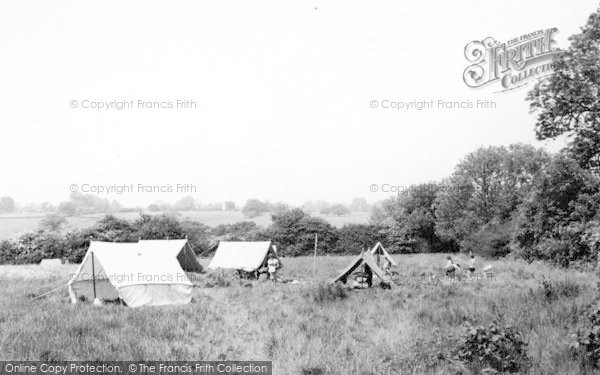 Photo of Chigwell Row, Girl Guides Camping Field c.1965