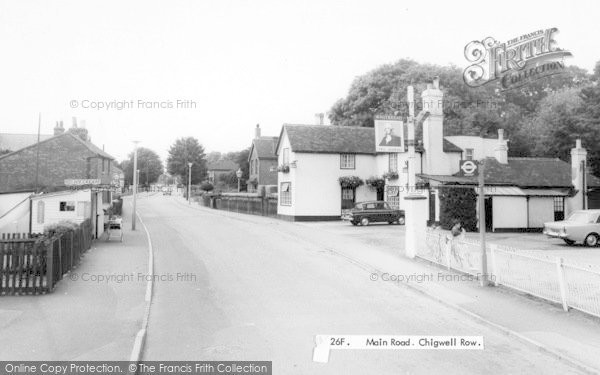Photo of Chigwell Row, Main Road c.1965