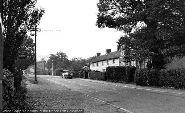 Photo of Chigwell Row, Manor Road c.1955