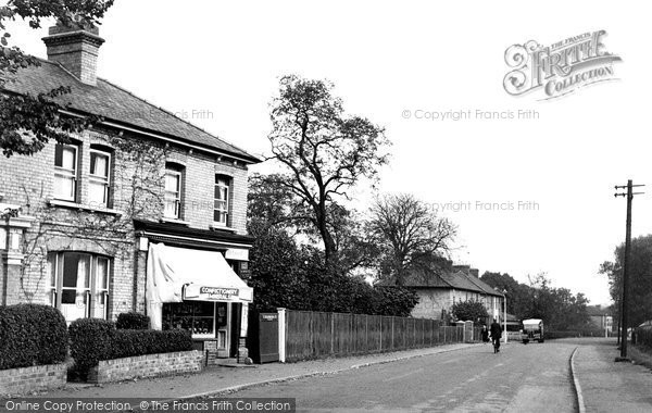 Photo of Chigwell Row, Manor Road c1955