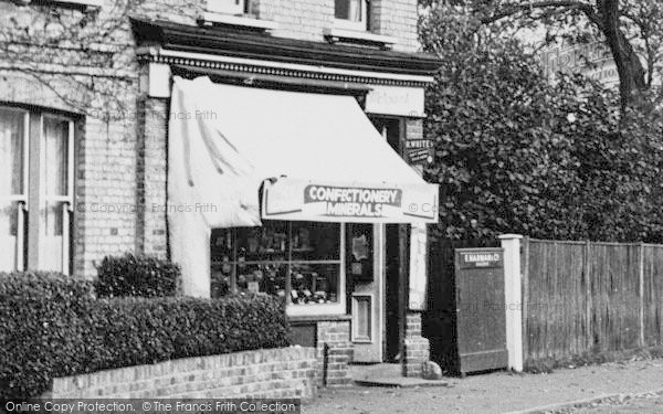 Photo of Chigwell Row, Manor Road, Local Shop c.1955