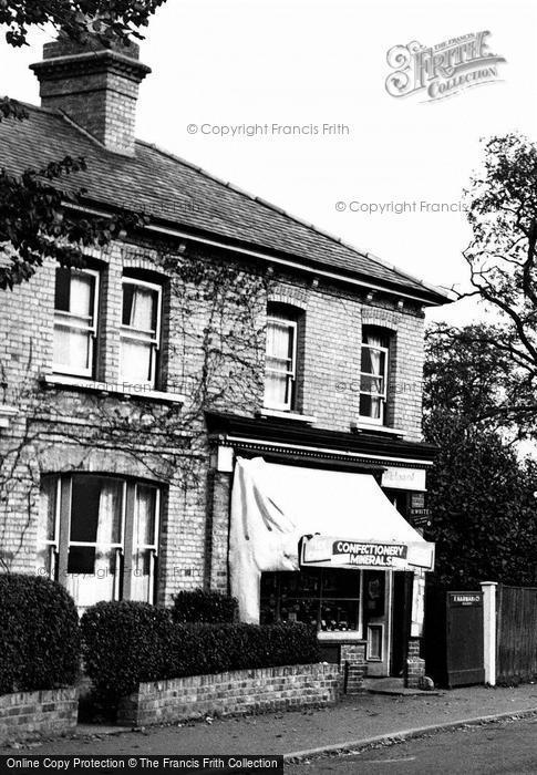 Photo of Chigwell Row, Manor Road, Local Shop c.1955