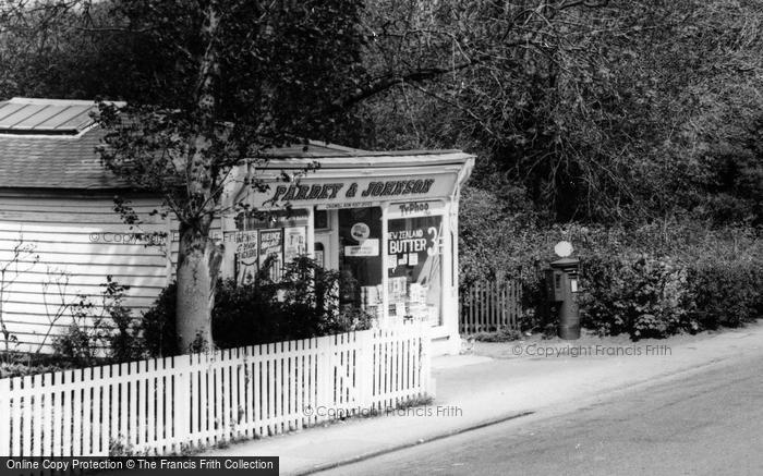 Photo of Chigwell Row, Shop And Post Office c.1965