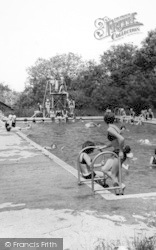 Swimming Pool, Girl Guides Camp c.1965, Chigwell Row