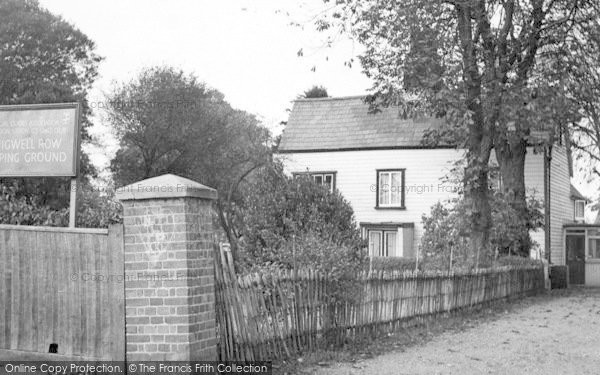 Photo of Chigwell Row, The Camping Ground c.1955