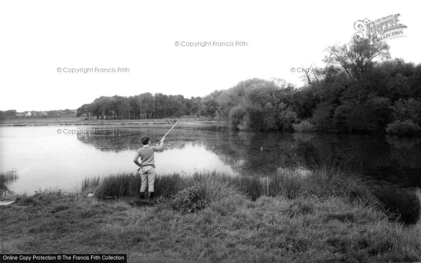 Chigwell Row, the Lake, Hainault Forest c1965