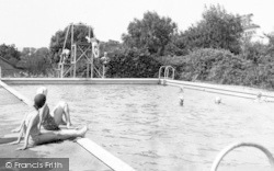 The Swimming Pool c.1955, Chigwell Row