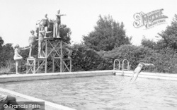 The Swimming Pool c.1955, Chigwell Row