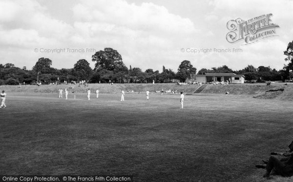 Photo of Chigwell, The Cricket Ground Grange Farm c.1960