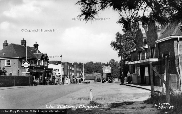 Photo of Chigwell, The Station c.1960