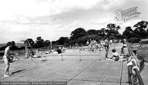 Photo of Chigwell, The Sun Deck At Grange Farm c.1960