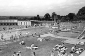 The Swimming Pool Grange Farm Centre c.1960, Chigwell