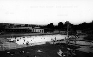 Chigwell, the Swimming Pool Grange Farm Centre c1965