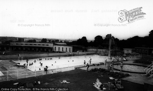 Photo of Chigwell, the Swimming Pool Grange Farm Centre c1965