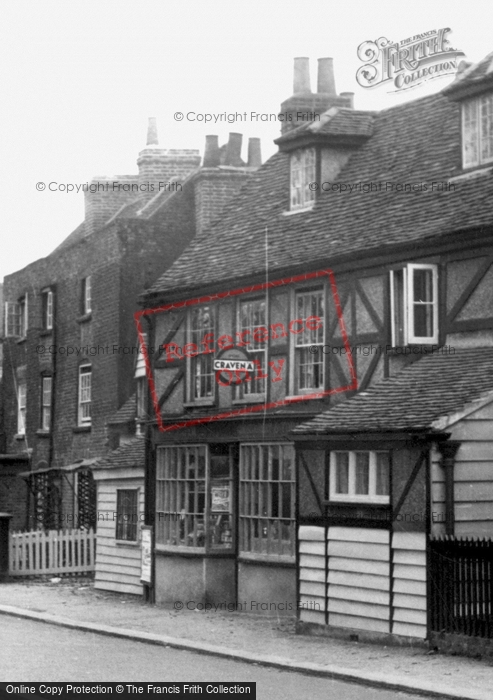 Photo of Chigwell, The Village, A Local Shop c.1955