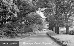 Vicarage Lane c.1955, Chigwell