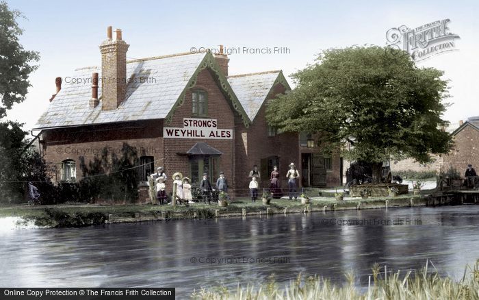 Photo of Chilbolton, The Seven Stars, Testcombe c.1907