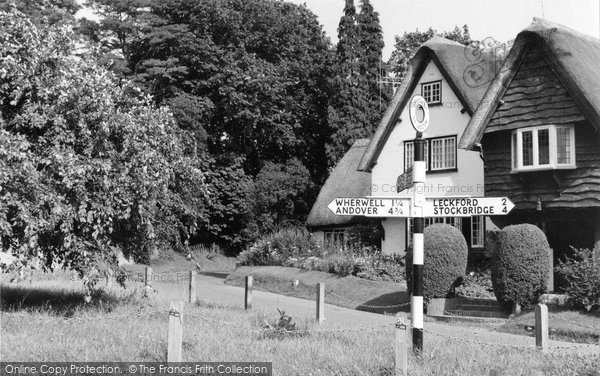 Photo of Chilbolton, The Village 1965