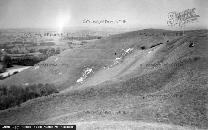 Photo of Child Okeford, Hambledon Hill c.1955