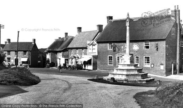 Photo of Child Okeford, The Cross c.1955