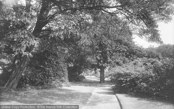 Photo of Child's Ercall, Garden Walk 1911