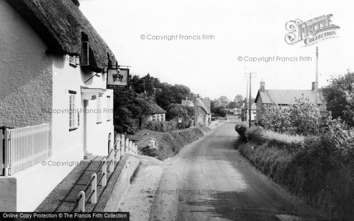 Photo of Childrey, The Crown And Village c.1960