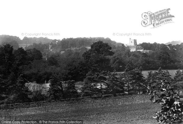 Photo of Chilham, From Mulberry Hill 1908