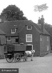 Horsedrawn Wagon In The Square 1903, Chilham