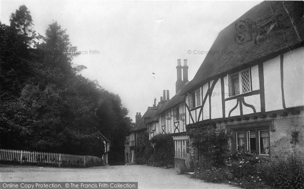 Photo of Chilham, Old Cottages 1913