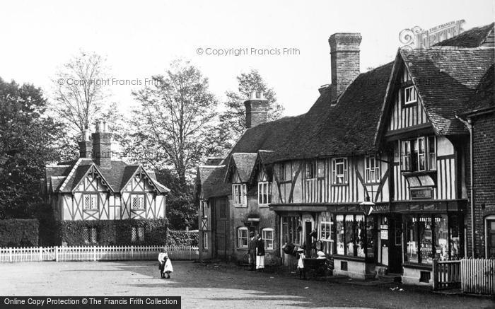 Photo of Chilham, Shops In The Square 1903