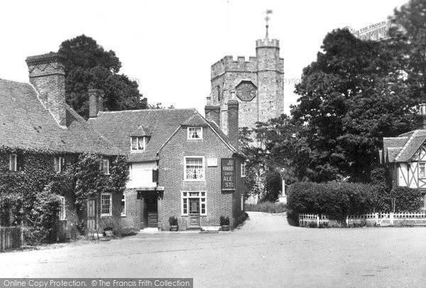 Photo of Chilham, St Mary's Church 1925