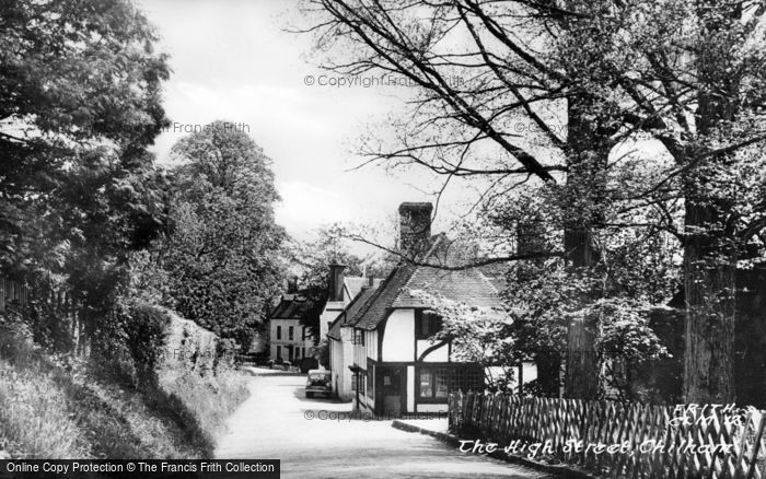 Photo of Chilham, The High Street c.1955