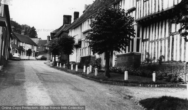 Photo of Chilham, the High Street c1960